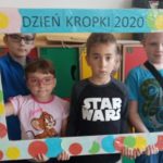 Uczniowie naszej Szkoły w pamiątkowej ramce w kropki