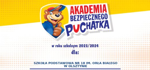Na obrazku jest certyfikat Akademia Bezpiecznego Puchatka.
